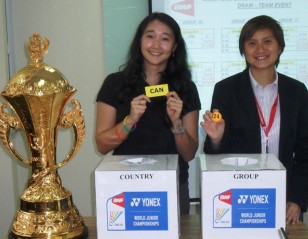 BWF World Juniors 2012: Suhandinata Cup Pits China Versus England and Sri Lanka