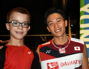 Teenage Shuttler Meets His Idol – Basel 2019